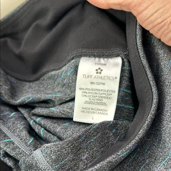 Tuff Athletics Dark Gray Leggings - Picture 6 of 7